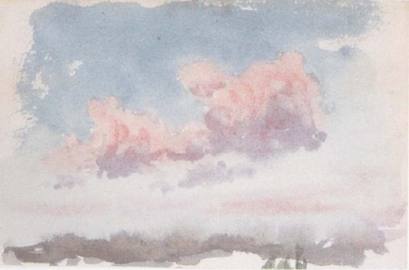 James Walter Robert Linton Untitled(Pink cloud study)